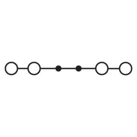 Reihenklemme 6mm2 4-Leiter Durchgangsklemme 1P Blau Phoenix Contact 3212947