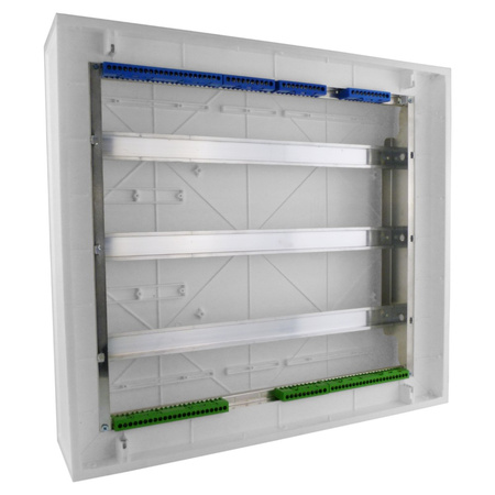 Verteilerkasten IP54 DARP-72 3x24 Unterputz Alutür Unterverteiler Sicherungskasten E-P 9.324