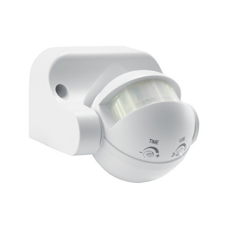 Bewegungsmelder PIR AZOR mit Lichtzeiteinstellung weiß 03696