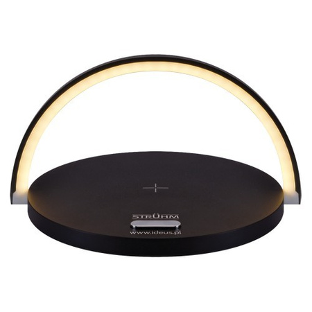 Schreibtischlampe SMD LED SATURN USB-C Schwarz 03863