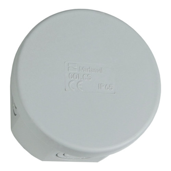 Abzweigkasten Ø65 4+2 IP65 Aufputz Abzweigdose Verbindungsdose M-L 001.CS