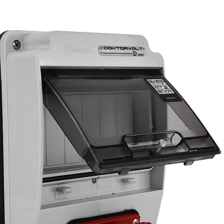 Wandverteiler XS 32A 2x230V IP44 Stromverteiler Komplett Verdrahtet Doktorvolt DV-5091-F