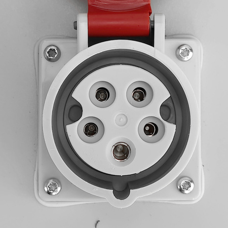 Stromverteiler eXT-S/FI 32A 16A 4x230V MID Stromzähler und Kabel Doktorvolt DV-2339-D