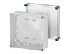 Leergehäuse mit transparentem Deckel IP65 Anschlussdose Hensel K0200