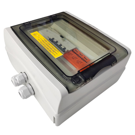 Doktorvolt Solar Anschlusskasten AC SIEMENS 3P B16A 25A 300mA Photovoltaik Überspannungsschutz T2 DV-0744-FOT