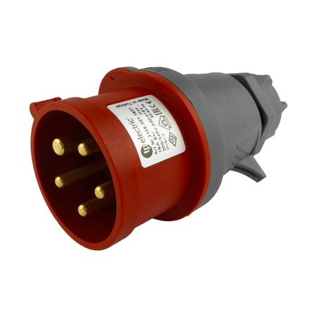 CEE Stecker 5P 16A IP44 Mobilstecker 400V VDE TP Electric 3105-301-1601
