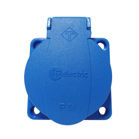 Einbausteckdose Schuko 230V Steckdose IP54 TpE 3101-310-0900