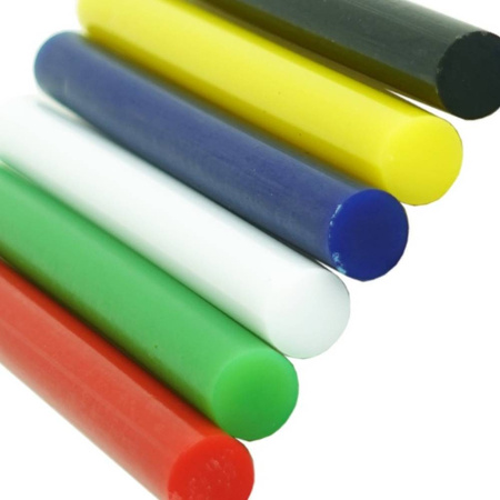 Heißklebesticks Klebepartonen bunt 11mm 12 Stück G20115