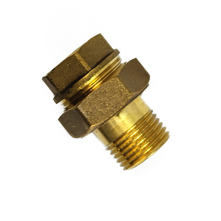 Messing Gewindefitting Diamond Verschraubung Muffe Nippel ART.61-15.P-SRUB