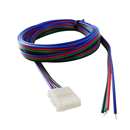 Verbinder mit 2m Kabel LED RGB 10mm 4Pin Band XC11 GTV LD-ZTLRGB2M-4N