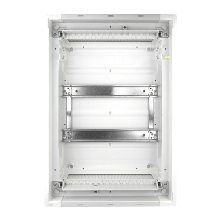 Verteilerschrank Unterputz Sicherunngskasten 2 Reihen 24 Modulen Verteilerkasten Kleinverteiler weiß Hager Volta 2x12 VU24AT