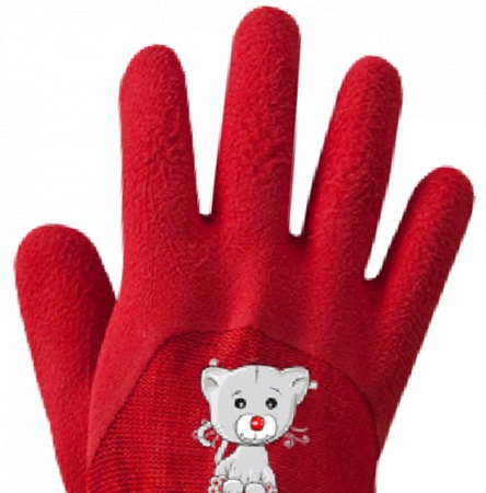 Gartenhandschuhe Schutzhandschuhe Kinderhandschuhe Latex Größe 5 BRADAS RWDKI5