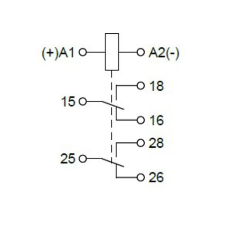 Zeitrelais m.1 Funktion 2P 12-240V Start und Reset Relais RPC-2BP-UNI Relpol 0721