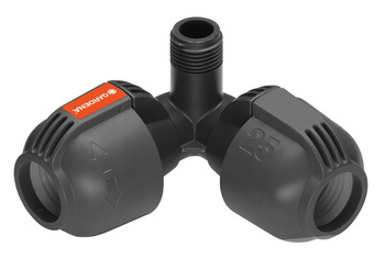 Gardena Sprinklersystem Winkelstück 25 mm x 1/2" AG 2782 Sprinkler 02782-20 8201