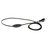 Anschlusskabel mit Schalter PWK-11 2m 2x0,75 mm² mit Flachstecker 250V 16A Schwarz W-99721