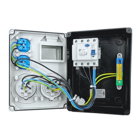 Baustromverteiler FI-Schutzschalter HL-FI 1x16A 1x32A 2x230V franz/belg System Stromverteiler Doktorvolt DV-7235-F