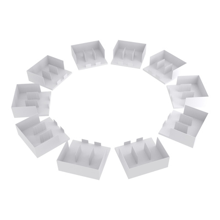 10Stk Endkappe für 3-Phasenschienen 12mm2 10Stk Z-12/3F