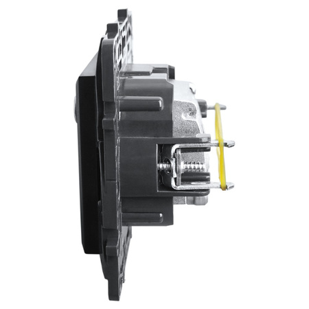 Steckdose TV-R-SAT schwarz 1,5 dB Niloe Step 863580