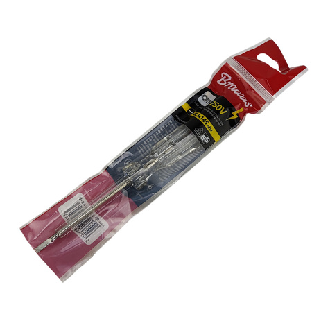 Flacher Spannungsprüfer SL3/145mm 250V Spannungstester von BRADAS Schraubendreher DIY-SL123145-V