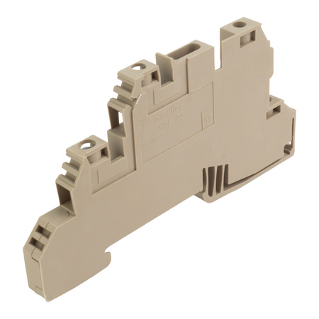 Steckverbinder WEIDMÜLLER Klemmen zweistufig 2,5 mm² 400V 2-polig für DIN‑Schiene Reihenklemme 24A WDL 2.5/L/L 1030300000