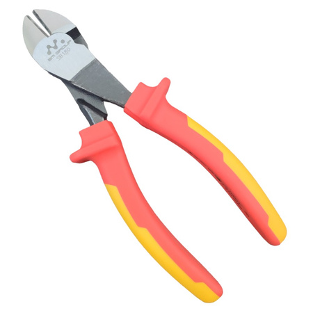 Seitenschneider Schere Zange Spitzzange in Isolation 180mm VDE EMSB180