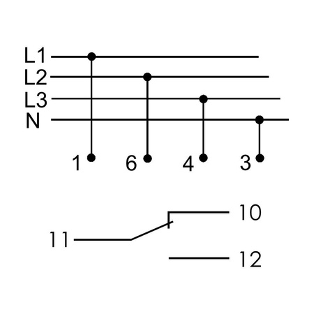 F&F Phasenwächter 3x 400 V + N 10A Asymmetrie und Sequenz Überwachung CKF-316