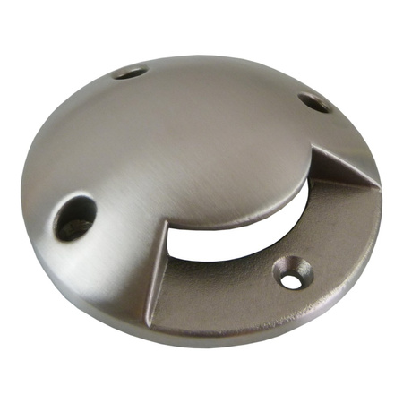 Abdeckung für Bodeneinbaustrahler ALFA-O/ALFA-K einbahnig rostträger Stahl Gartenleuchte GTV ON-ALFAO-C1W