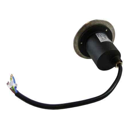 Bodeneinbaustrahler GU10 10W IP67 inox Bodenstrahler Bodeneinbauleuchte Gartenleuchte Ohne Birne GTV ON-ALFAOGU10-06-MINI