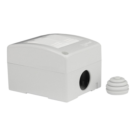 Doppel Lichtschalter im Gehäuse IP40 M-L 1470.00.00