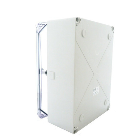 Schaltschrank mit Schloss UNI-1/T AP Verteilerschrank IP65 Industriegehäuse E-P 43.11