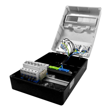 Gesicherter Baustromverteiler TD-S 32A 2x230V Steckdosen Mennekes Doktorvolt® DV-6954-F