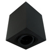 Deckenaufbauleuchte 50W IP20 schwarz Qadrat Aluminium Aufputz Deckenlampe SENSA GTV OS-SEN5097KWCZ-00