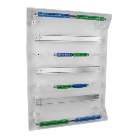 Feuchtraumverteiler Verteilerkasten 1000V 54Module Aufputz Sicherungskasten RH-54/4B AP VDE E-P 36.153