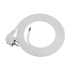 Anschlusskabel 1,8m mit Winkelstecker Uni-Schuko 250V 16A 3x1,5 mm² OMY PP-50 Weiß W-97898