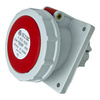 Einbausteckdose schräg 63A/5P 400V IP67 Steckdose IEGN 6353