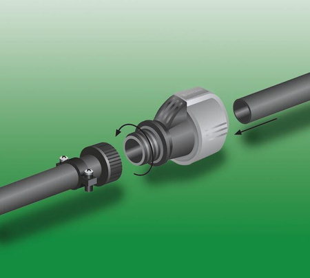 Gardena Sprinklersystem Verbinder 25 mm X 1" Innengewinde 2762-20 02762-20