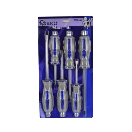 Schlitz-Schraubendreher Set CRV 6 Stück G30583