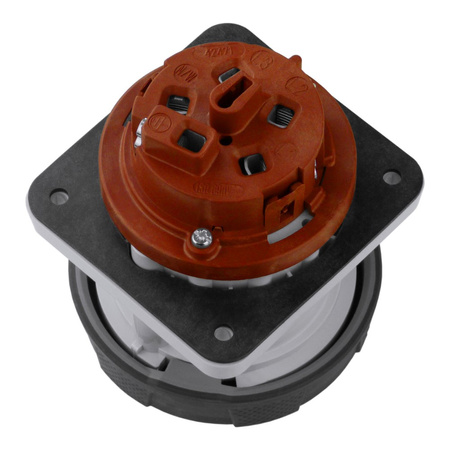 CEE Mennekes Einbausteckdose 63A 5p 400V IP67 Anbausteckdose Typ 1128A