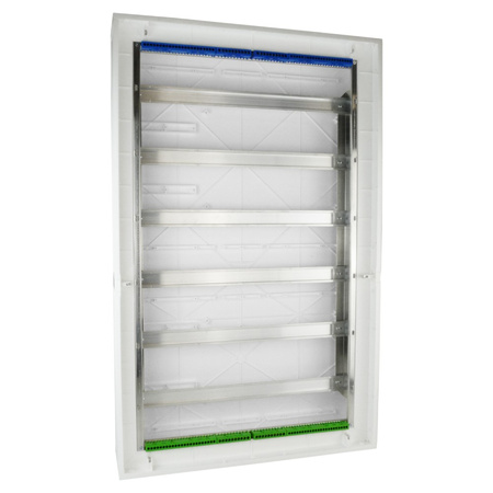 Verteilerkasten IP54 DARP-144 6x24 Unterputz Alutür Unterverteiler Sicherungskasten E-P 9.624