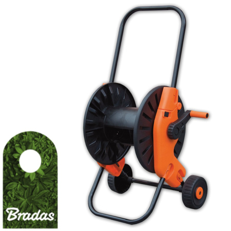 Schlauchwagen für 60m 1/2" Gartenschlauch Schlauchalter Trommel Schlauchtrommel BRADAS ECO-3501