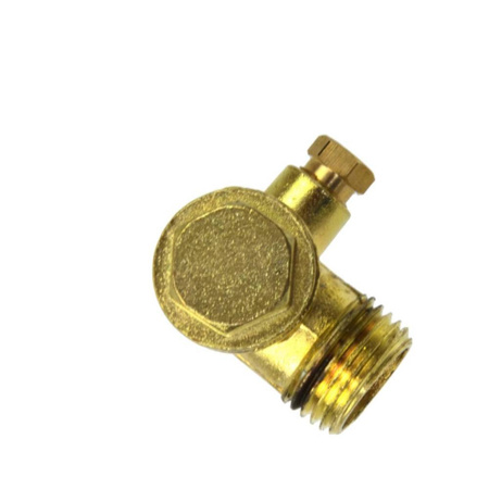 Kompressorventil Luftkompressor Rückschlagventil Messing Gewinde 1/2 3/8 1/4 1/2"x3/8"x1/4" G80308