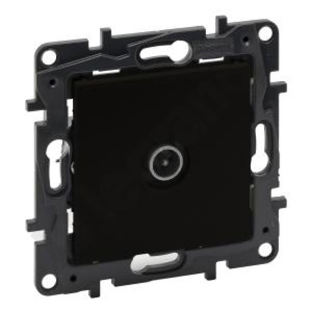 Endsteckdose TV männlich schwarz 10 dB Niloe Step 863573