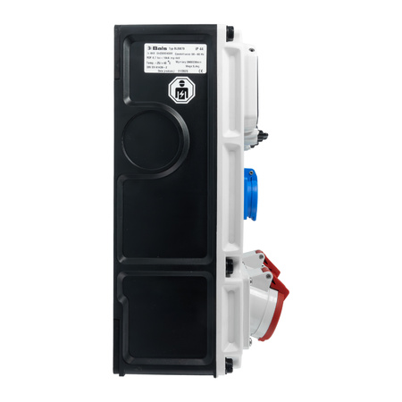 Baustromverteiler 1x32A 1x16A CEE 400V 2x16A 230V Wandverteiler LS-Schalter Schuko IP44 BALS BL89070