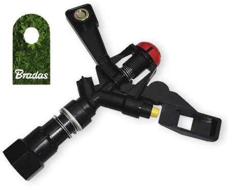 Impuls Regner 2-Wege IG 3/4" 20m AQUA JET BRADAS AJ-TS6005