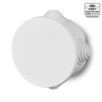 Abzweigdose Verteilerdose Klemmdose rund Aufputz IP44 ø100mm E-P 31.3