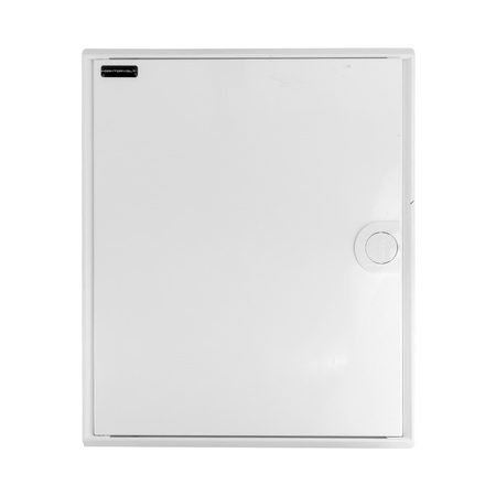 Sicherungskasten Aufputz Verteilerkasten 2-reihig 24 Module 8xMCB 1xRCCB VDE verdrahtet Verteilerschrank mit Sicherungen 370x305x96,5mm Hager Hohlwand Verteiler Abzweigklemmen Doktorvolt  DV-6319-NT