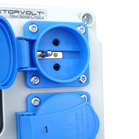 Stromverteiler HL-S 32A 16A 2x230V Baustromverteiler franz System Doktorvolt DV-5354-F