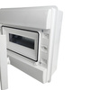 Elektro-Plast Verteilerkasten Unterputz Sicherungskasten 12 Module 1-reihig IP65 RHp-12/B 36.119