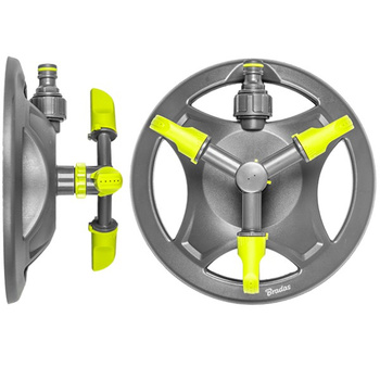 3-Arm Kreisregner bis 109m² Rasensprenger Sprinkler Regner Bewässerung LIME LINE BRADAS LE-6201