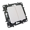 Doppeltaster SL 6A 250V Niloe eco 764508 Legrand 5087 / 664508